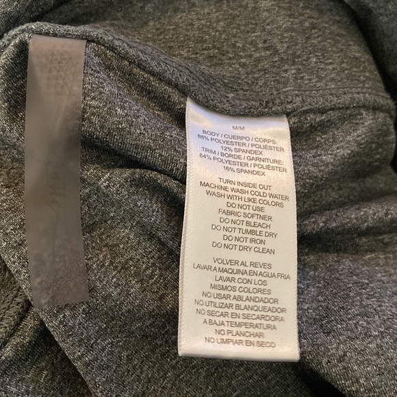 Gottex Studio great yoga pants with pocket and mesh sheer black squares on sides - Picture 11 of 13